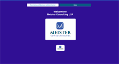 Desktop Screenshot of meisterconsulting.com