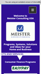 Mobile Screenshot of meisterconsulting.com